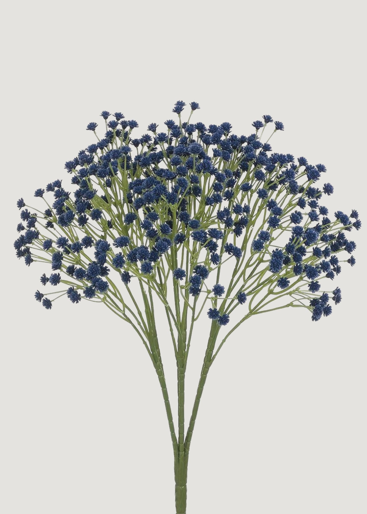 Blue Artificial Baby's Breath Flower Bush - 15"