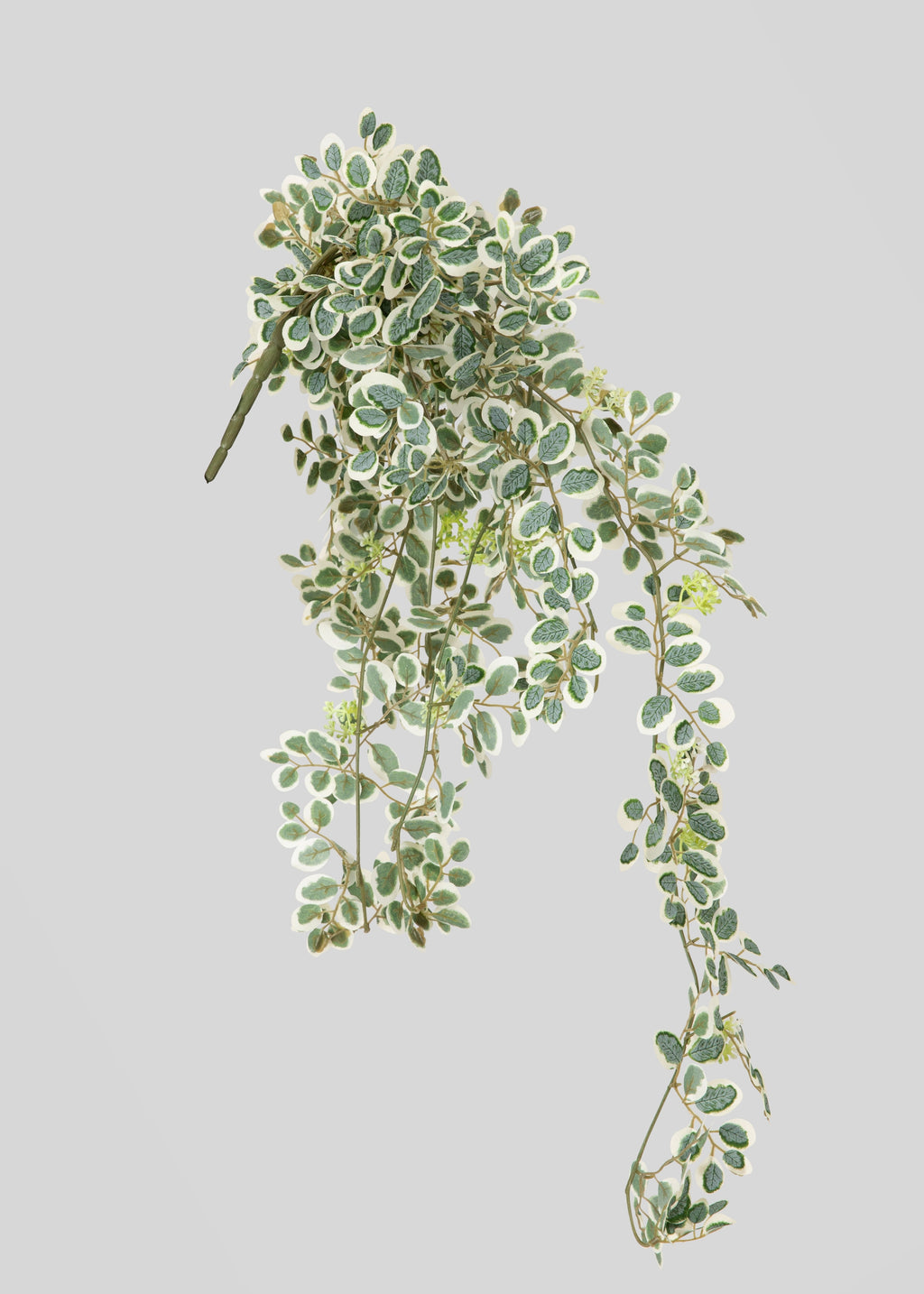 Fake Button Leaf Hanging Plant - 35"