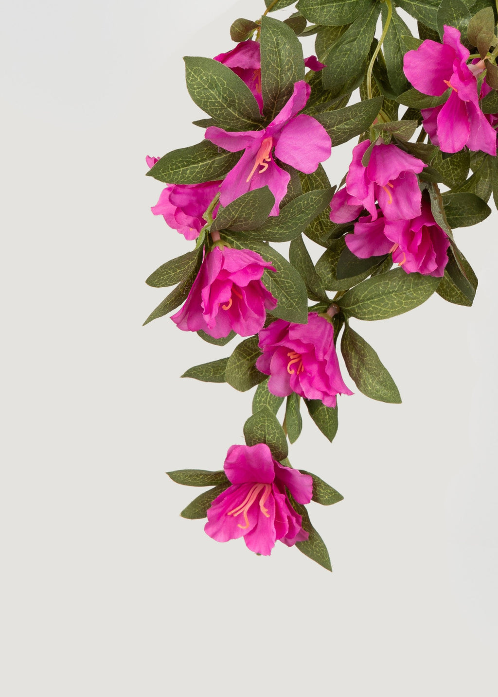 UV Treated Indoor/Outdoor Fake Azalea Hanging Bush - 24"