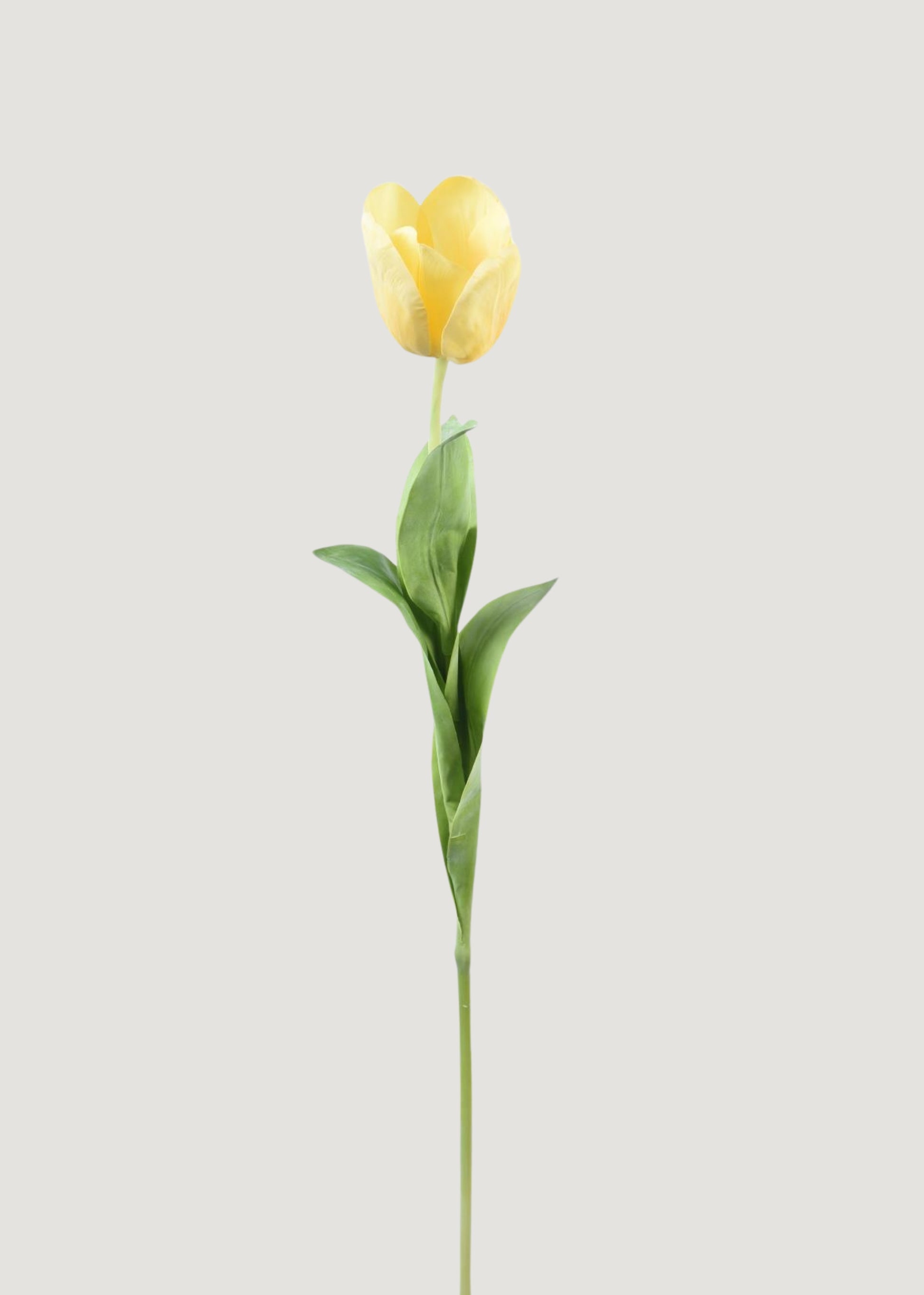 Natural Touch Tulip Fake Flower in Yellow - 43.5"