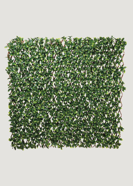 UV Resistant Artificial Gardenia Expandable Outdoor Trellis - 78.5"