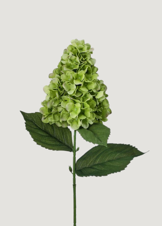 UV Treated Green Cone Hydrangea Outdoor Fake Flower - 29"