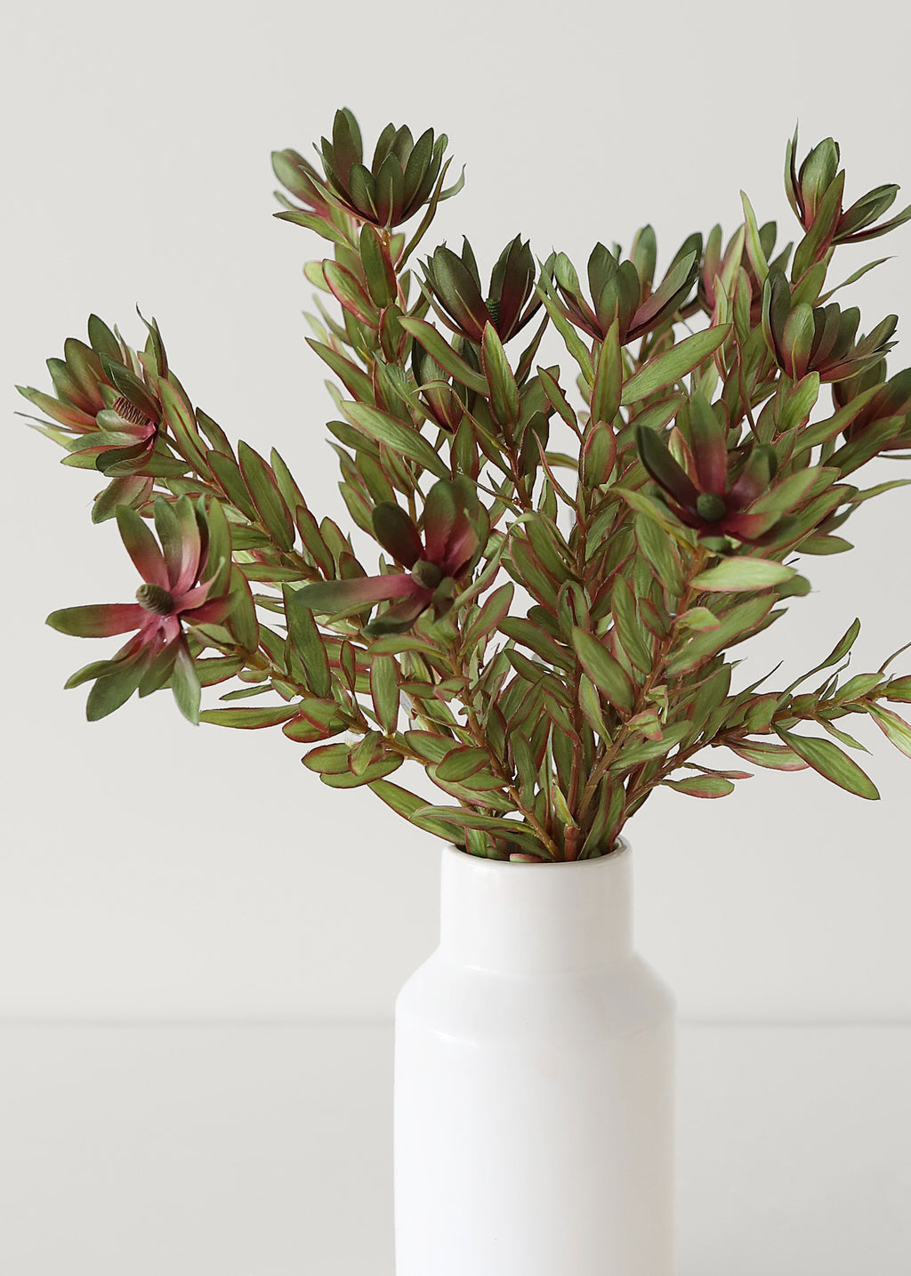 Green Artificial Wild Protea Foliage - 26.25"