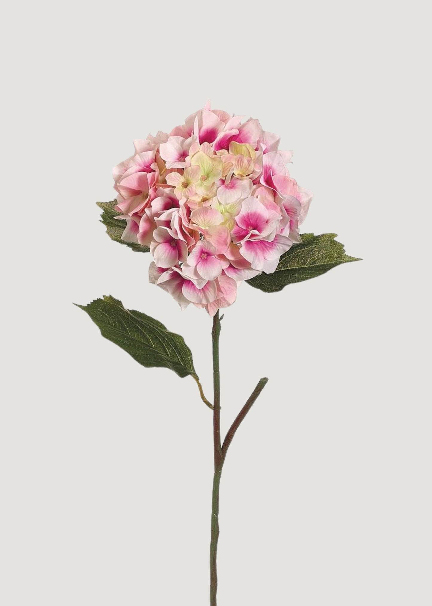 Fake Blooming Hydrangea Flower in Pink - 23"