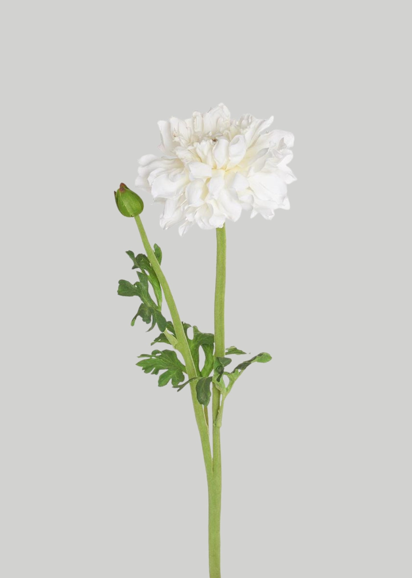Ranunculus Fake Flower in White - 19"