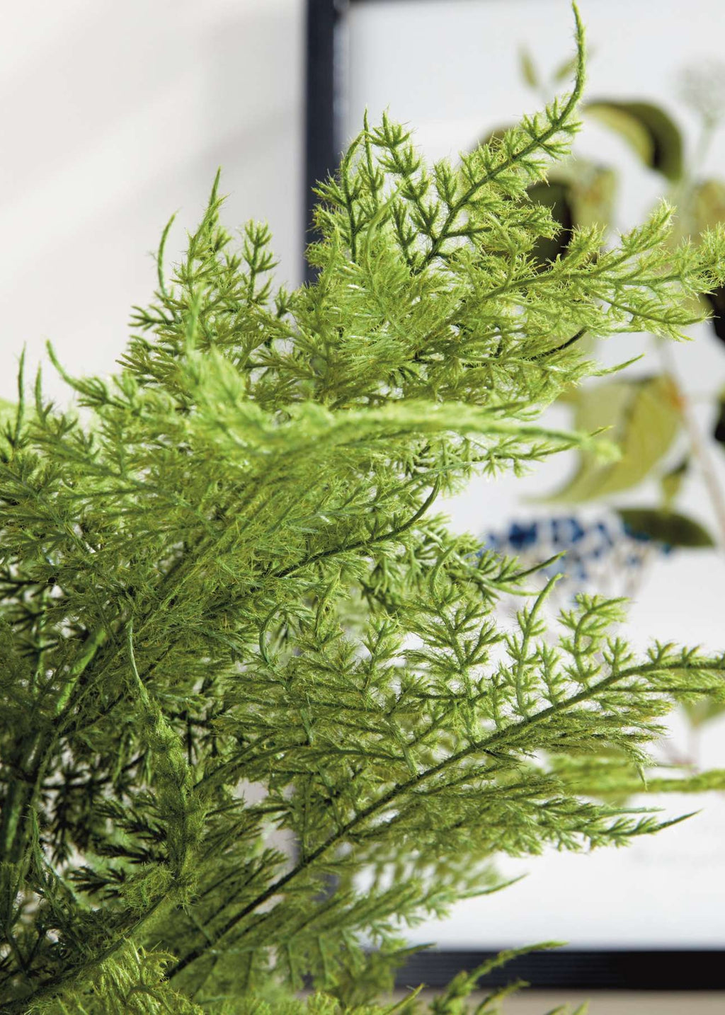 Artificial Plumosus Fern Potted Plant - 21"