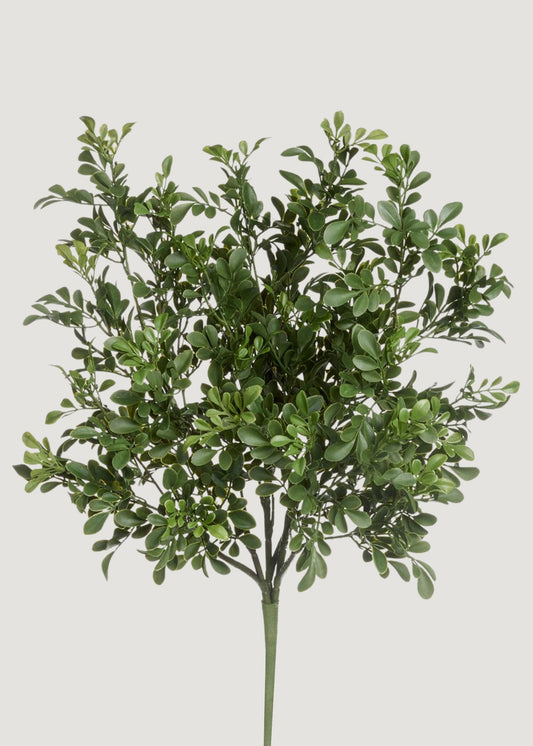 Fake Plants UV Treated Indoor/Outdoor Boxwood Bush - 24"