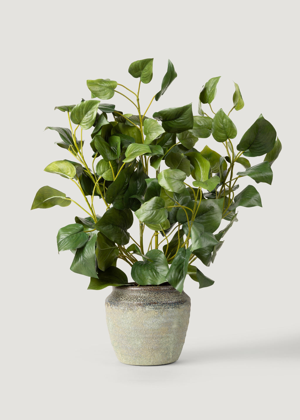 Fake Philodendron Tropical Leaves Plant - 28"