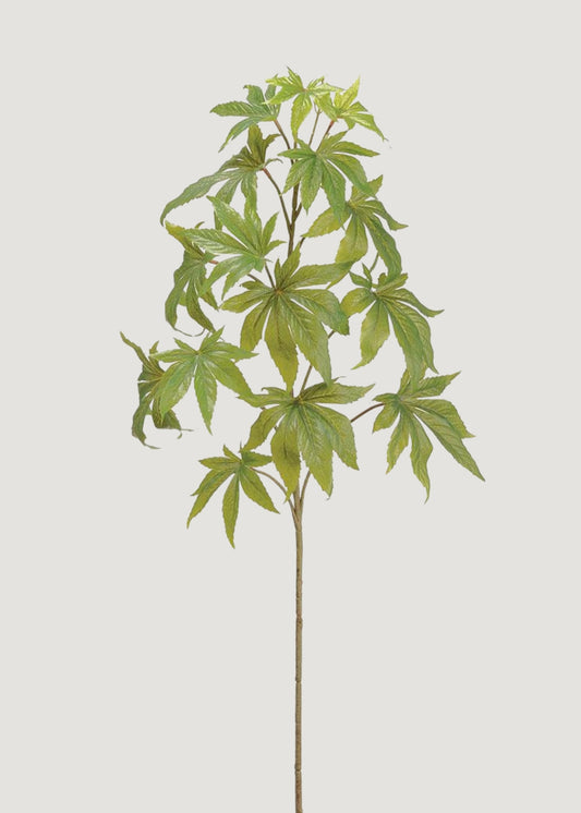 Artificial Marijuana Cannabis Leaf Branch - 39"
