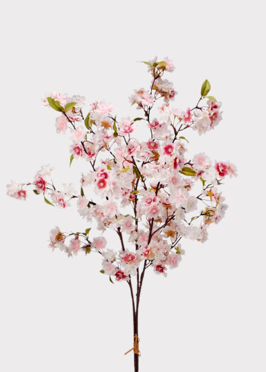 Blush Pink Fake Cherry Blossom Bundle - 43"