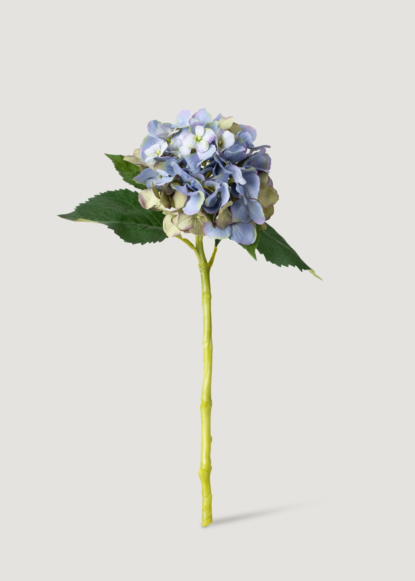 Vintage Blue Green Artificial Hydrangea - 19"