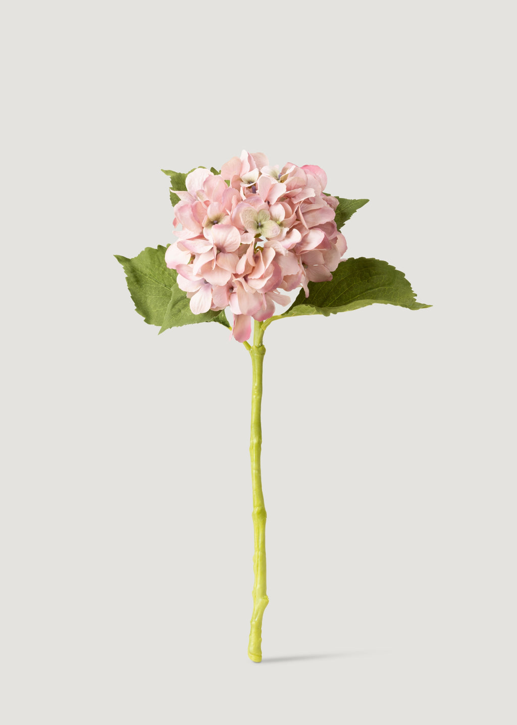 Small Hydrangea Artificial Flower in Antique Pink - 19"