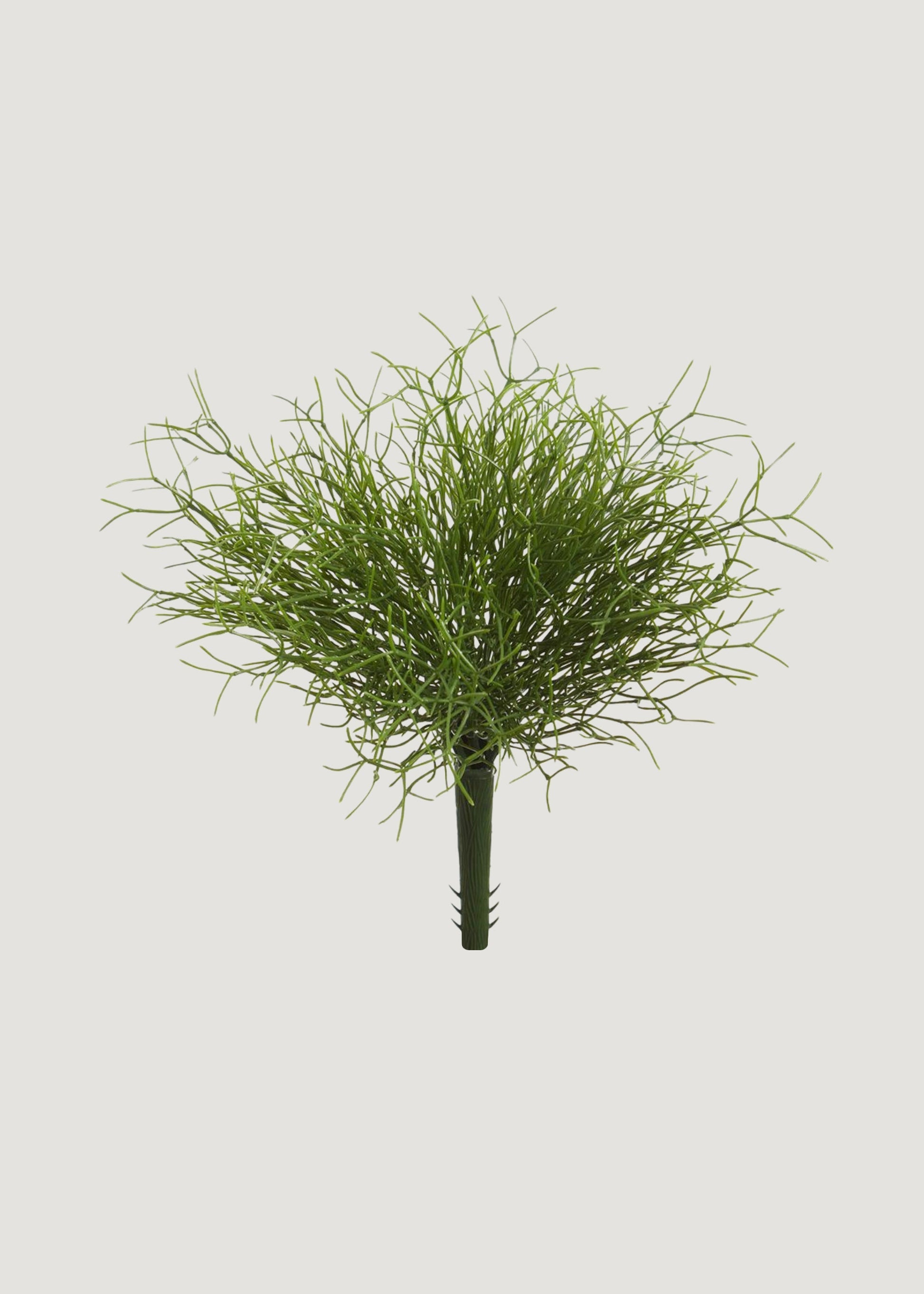 Fake Whisk Fern Foliage Bush - 11"