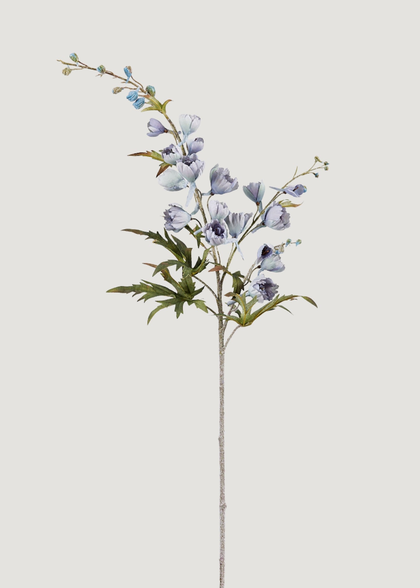 Artificial Delphinium Wildflower in Dusty Blue - 40.5"