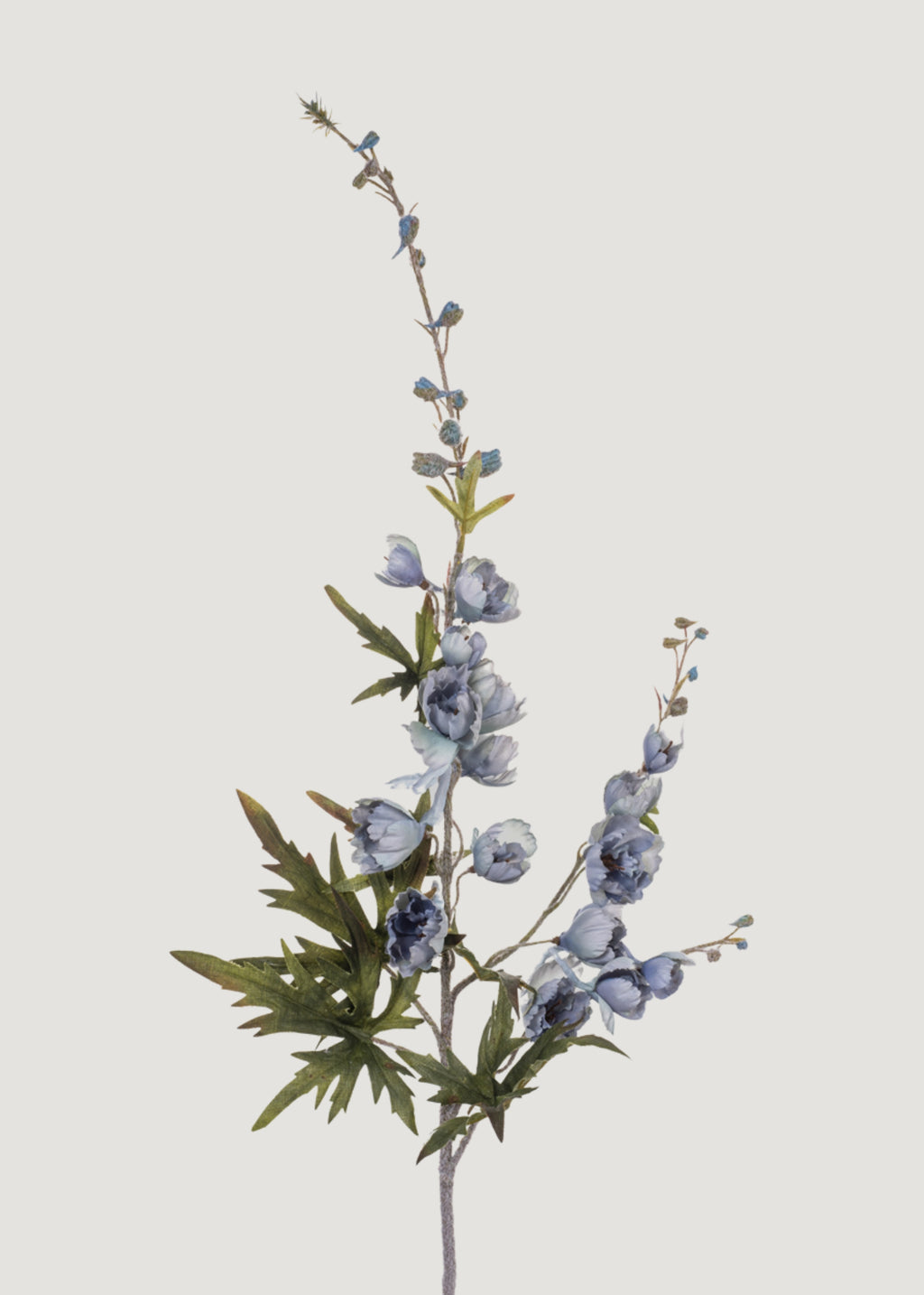 Artificial Delphinium Wildflower in Dusty Blue - 40.5"