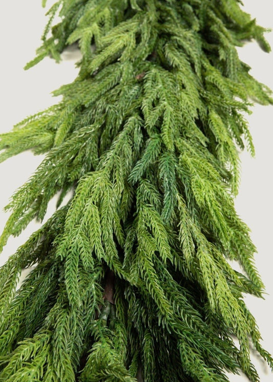 Afloral™ Real Touch Deluxe Norfolk Pine Garland - 96"