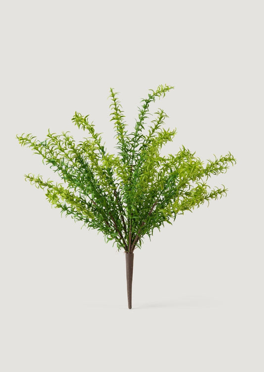 UV Treated Indoor/Covered Outdoor Artificial Rosemary Bush - 19"