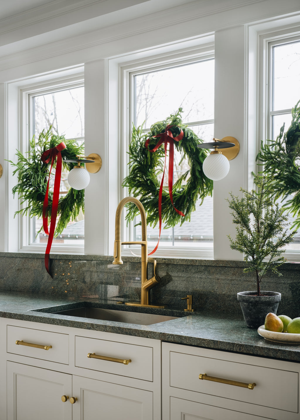 Afloral™ Real Touch Norfolk Pine Wreath - 24"