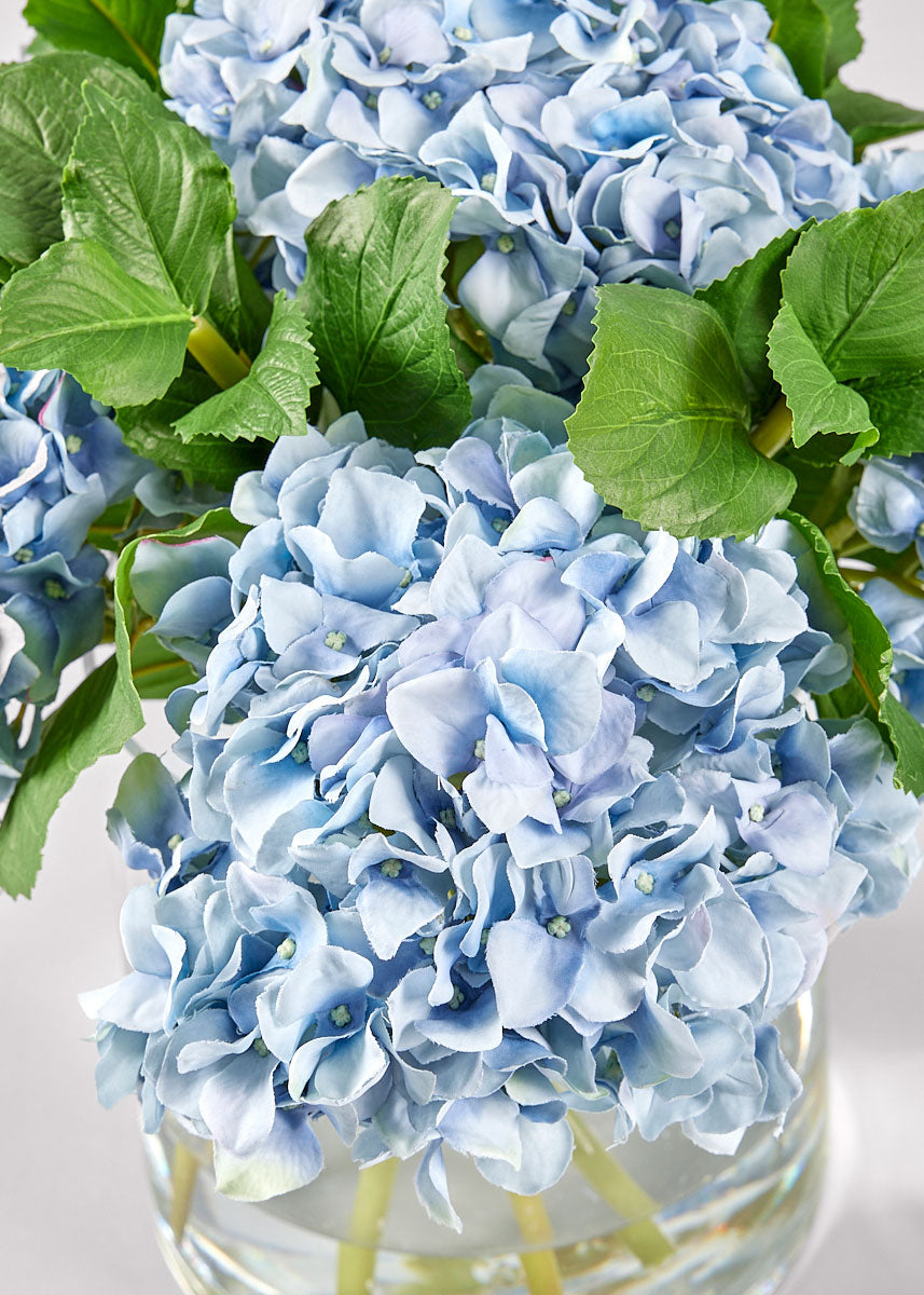 Faux Hydrangea Arrangement - 12"