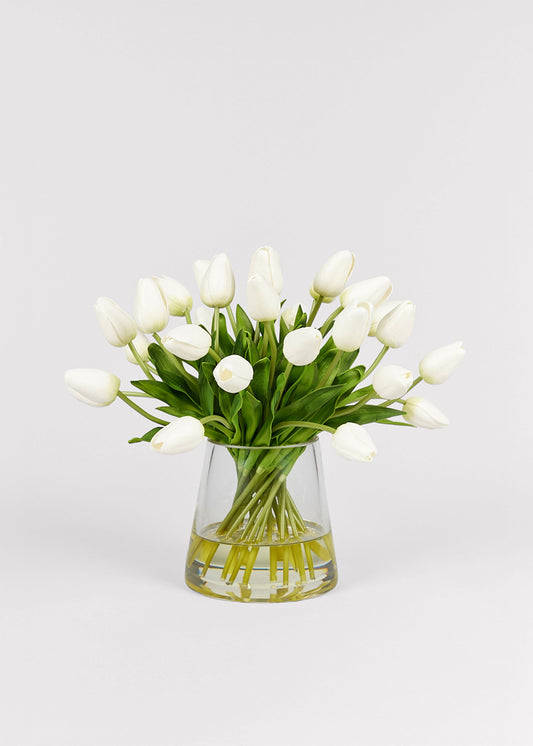 Faux Tulip Arrangement - 12"