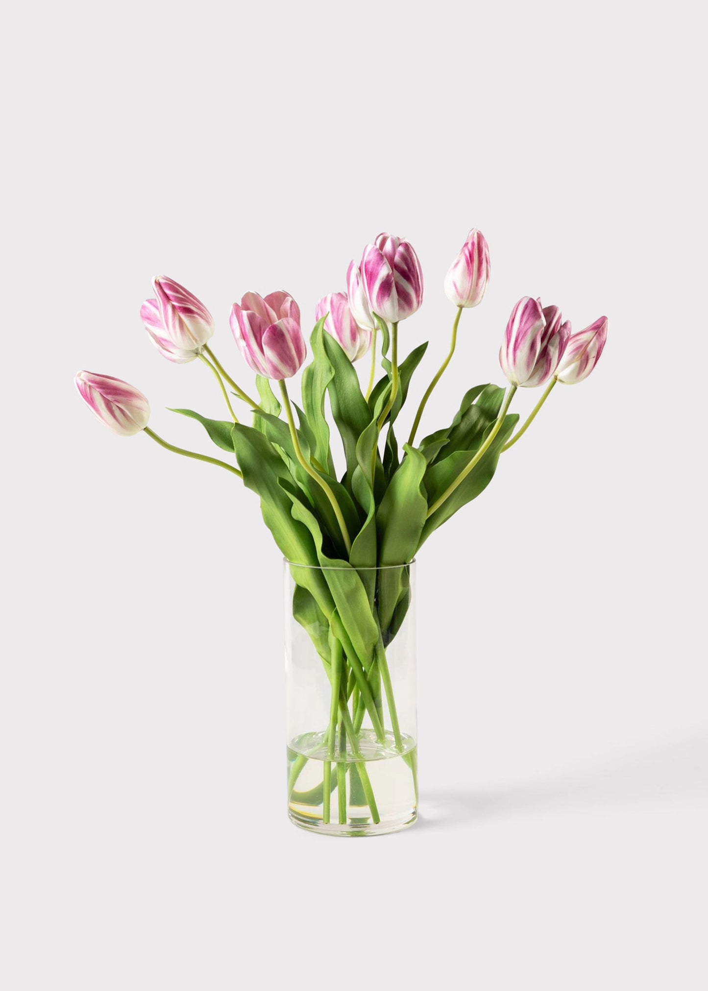 SALE - Mauve Faux Tulip Arrangement - 22"