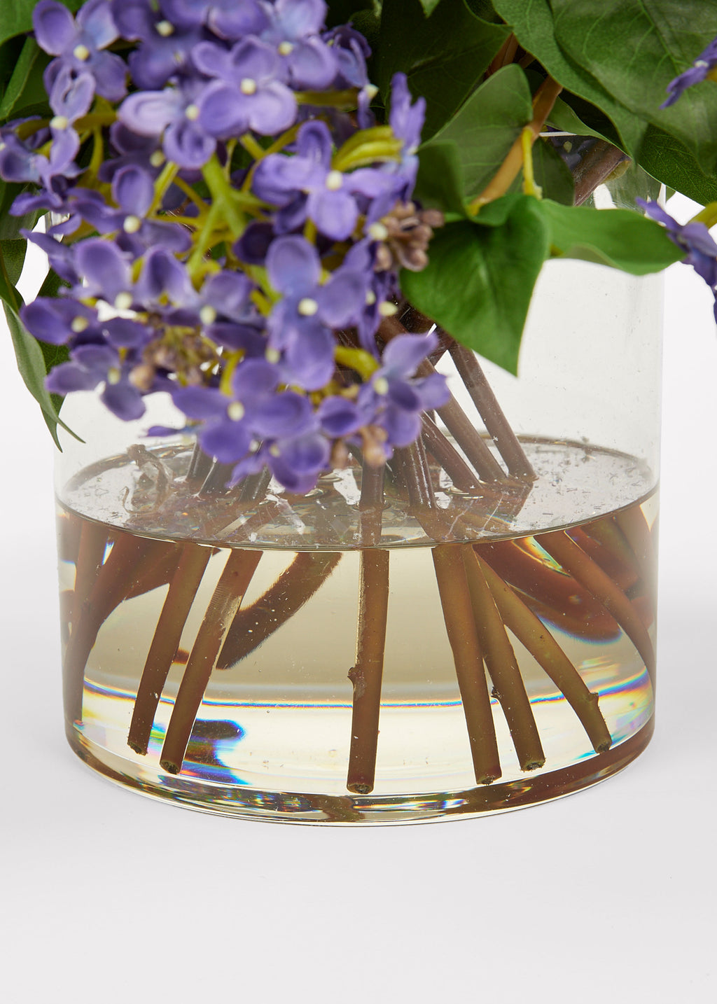 Purple Faux Lilac Arrangement - 18"