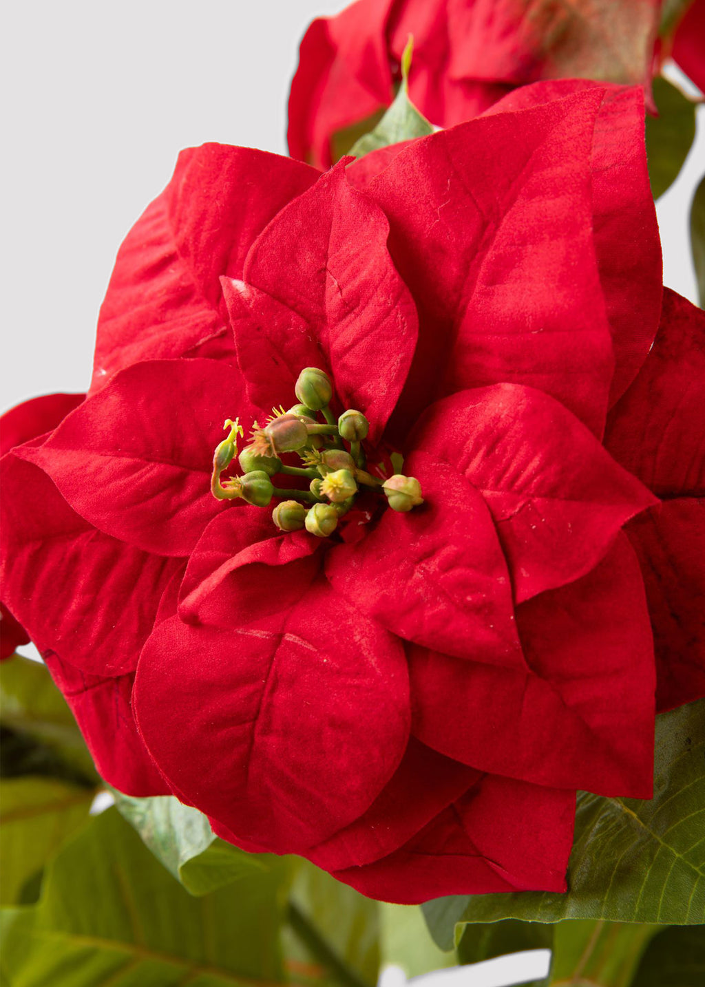 SALE - Faux Tabletop Poinsettia Tree - 36"