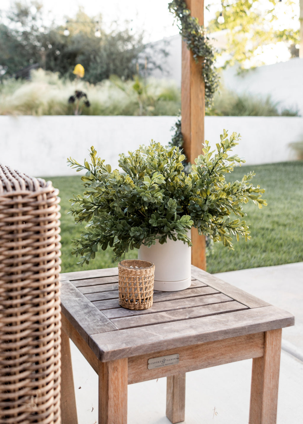 Artificial Plants Boxwood Bush - 15"