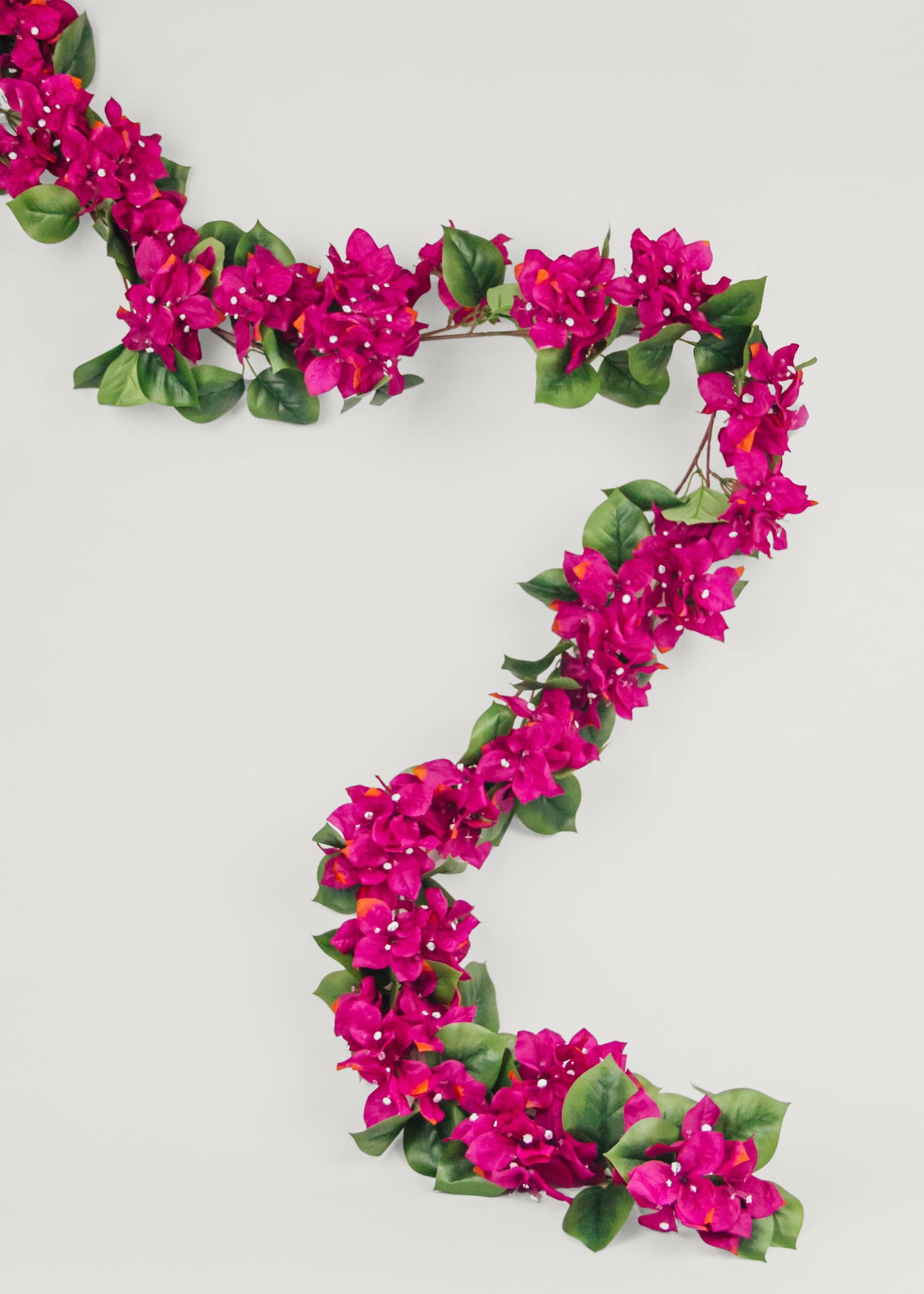Fuchsia Pink Artificial Bougainvillea Garland - 72"