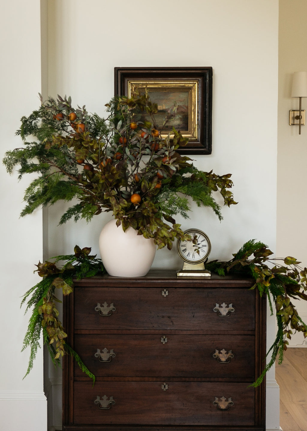 Deluxe Tall Artificial Cedar Branch - 43"